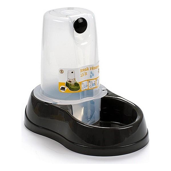 Vandbeholder Plastik (1500 ml) Gennemsigtig Antracit