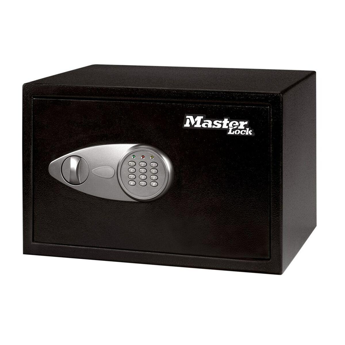 Pengeskab med elektronisk lås Master Lock X055ML Sort/Grå 16 L Stål