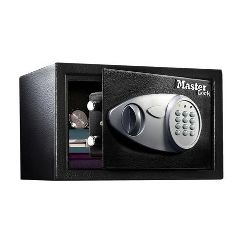 Pengeskab med elektronisk lås Master Lock X055ML Sort/Grå 16 L Stål