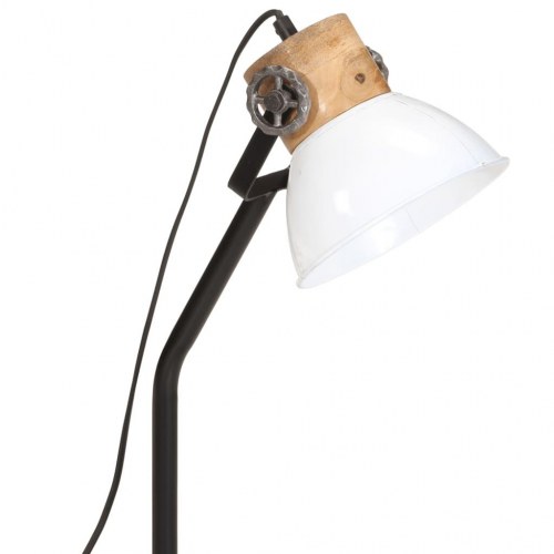 Skrivebordslampe 25 W 18x18x60 cm E27 hvid