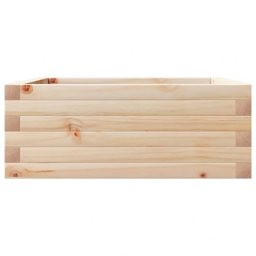 Plantekasse 60x60x23 cm massivt fyrretræ