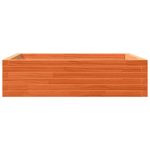 Plantekasse 90 x 90 x 23 cm i massivt fyrretræ - gyldenbrun