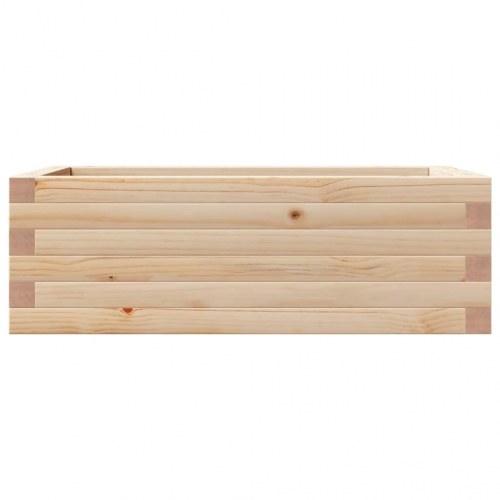 Plantekasse 70x40x23 cm massivt fyrretræ