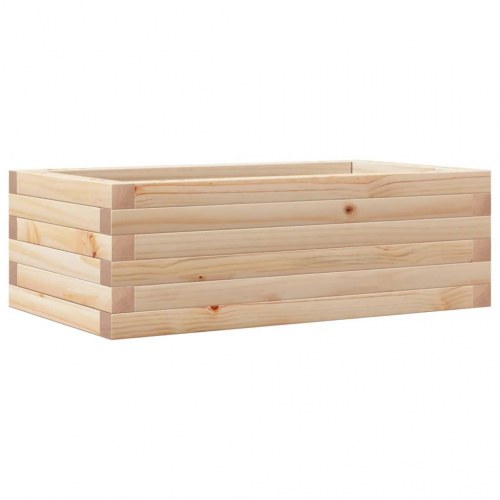 Plantekasse 70x40x23 cm massivt fyrretræ