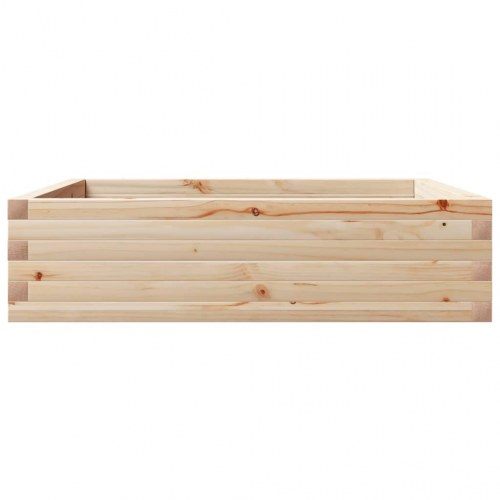 Plantekasse 90x90x23 cm massivt fyrretræ