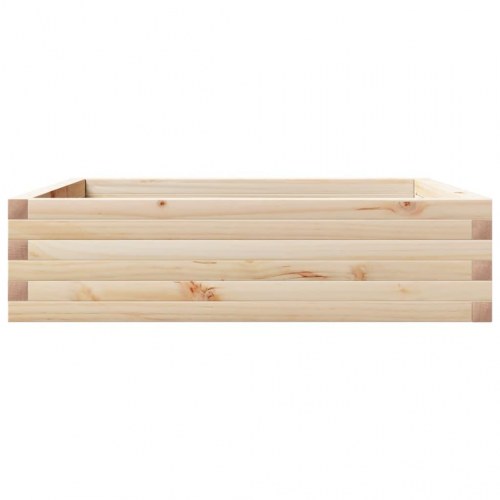 Plantekasse 90x90x23 cm massivt fyrretræ