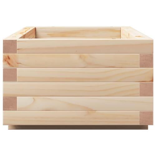 Plantekasse 90x40x26,5 cm massivt fyrretræ