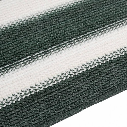 Afskærmningsnet 1,5 × 25 m - HDPE 150 g/m², grøn/hvid
