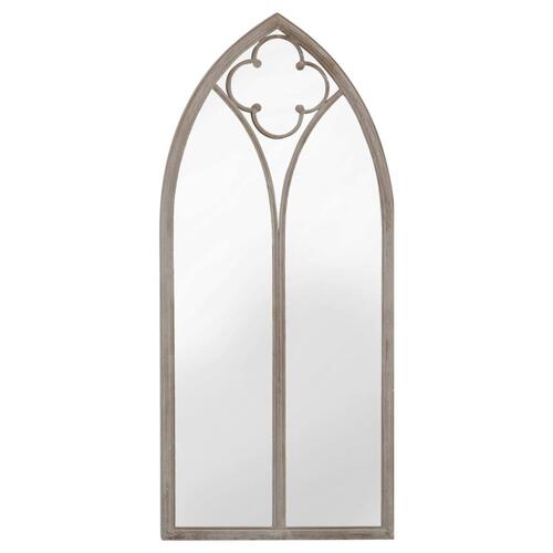 Spejl 70x30 cm jern sandfarvet