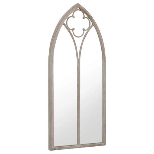 Spejl 70x30 cm jern sandfarvet