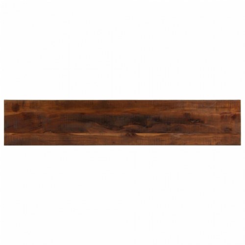 Bordplade 180x20x2,5 cm rektangulær massivt genbrugstræ
