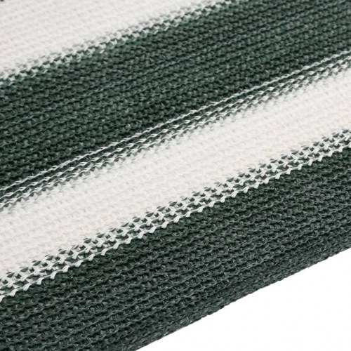 Afskærmning 1,8 × 10 m - 195 g/m² HDPE, grøn/hvid