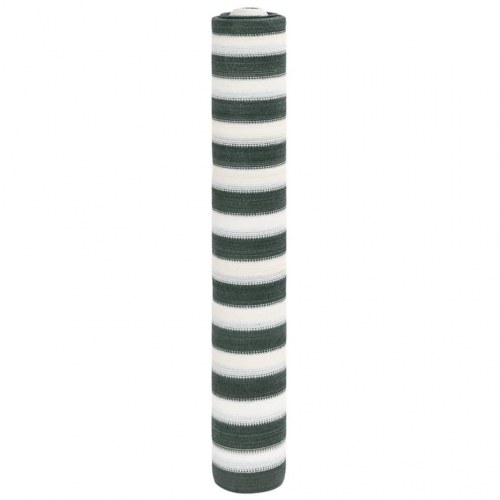 Afskærmning 2×25 m - 150 g/m² HDPE, grøn/hvid