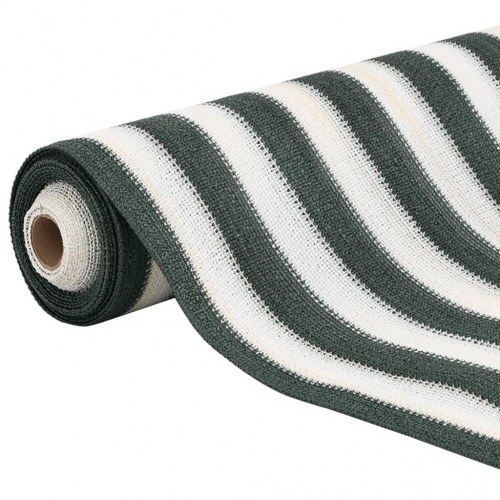 Afskærmning i HDPE 1,5 × 10 m - grøn/hvid, 150 g/m²