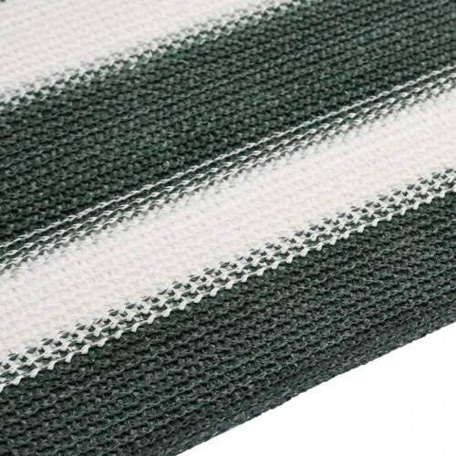Afskærmning i HDPE 1,5 × 10 m - grøn/hvid, 150 g/m²