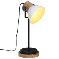 Skrivebordslampe 25 W 17x17x50 cm E27 hvid
