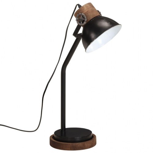 Skrivebordslampe E27 25 W 18 x 18 x 55-60 cm - sort