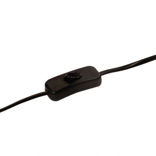 Skrivebordslampe E27 25 W 18 x 18 x 55-60 cm - sort