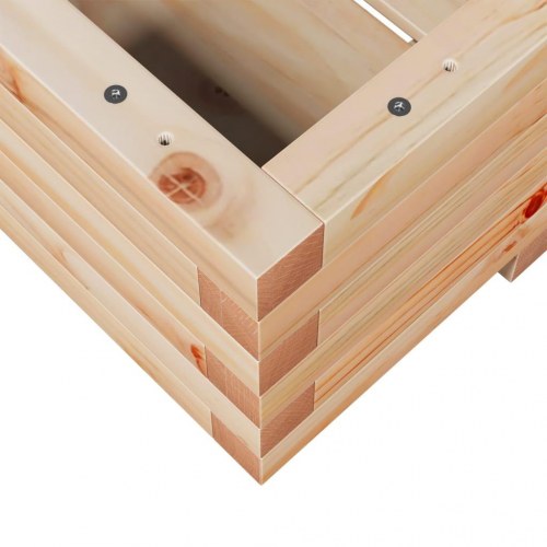 Plantekasse 110x60x26,5 cm massivt fyrretræ