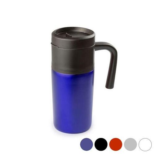Kop med låg (400 ml) 144738 Blå