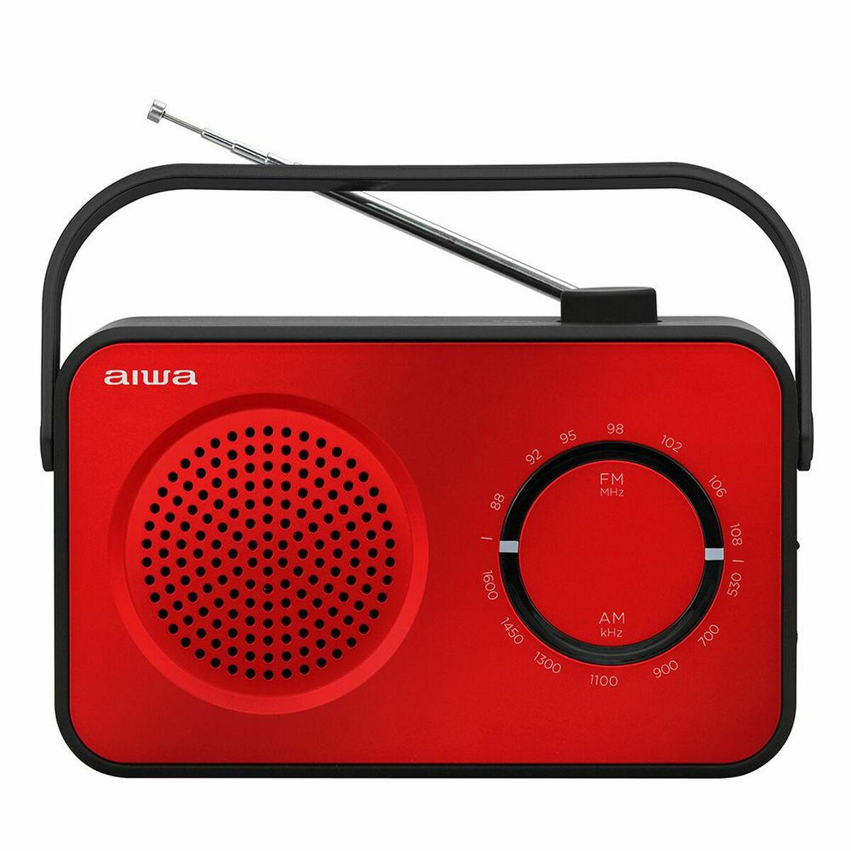 Transistorradio Aiwa 190rd Rød