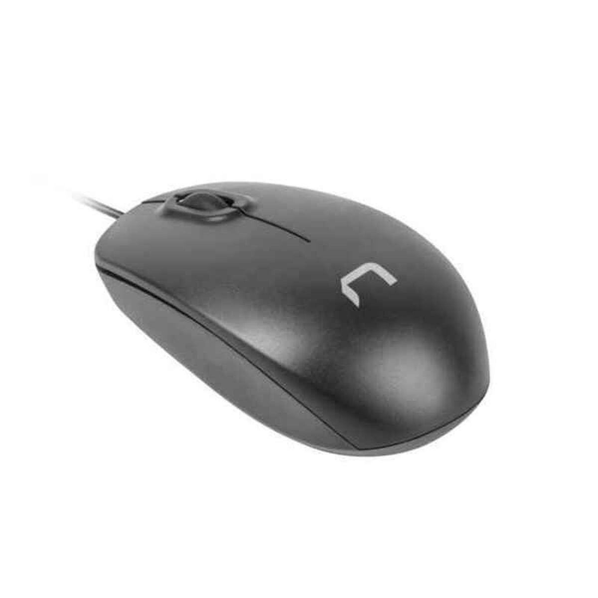Mus Med Kabel Og Optisk Sensor Natec Hawk 1000 Dpi Sort