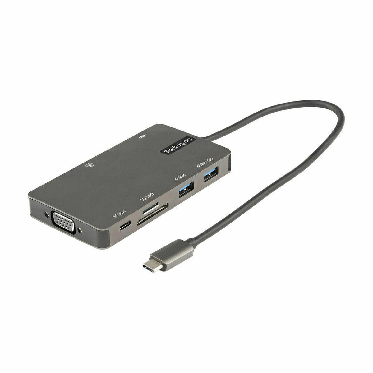 Usb-c Hub Startech Dkt30chvsdpd 7 Porte 4k Hdmi Vga Ethernet