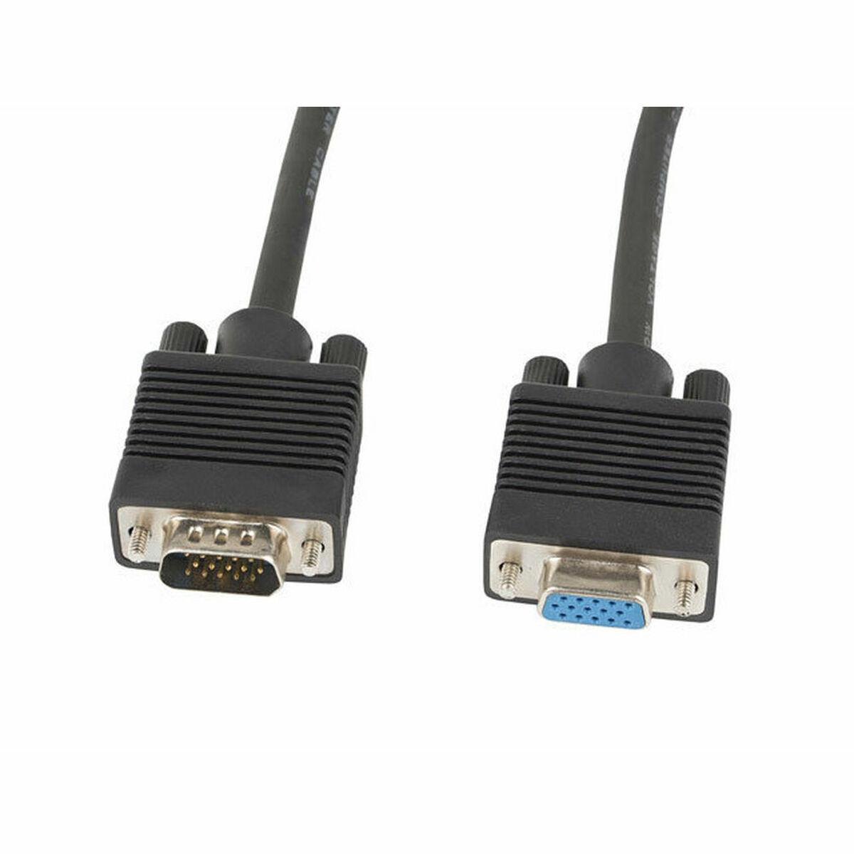 Vga Kabel Lanberg Ca Vgac 10cc 0030 B 3 M Sort