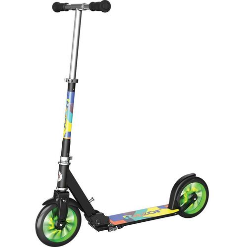 Løbehjul A5 Lux Light-Up Razor 13073033 Sort Grøn Multifarvet
