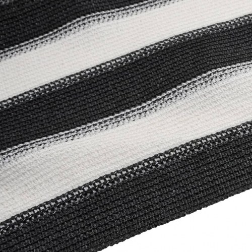 Afskærmning 1×10 m - 195 g/m² HDPE, antracitgrå/hvid