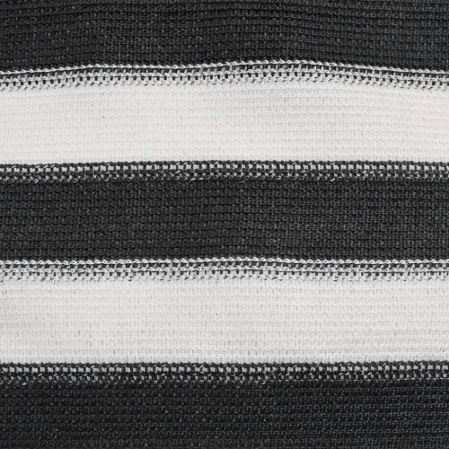 Afskærmning 1,5×25 m - 195 g/m² HDPE, antracitgrå/hvid