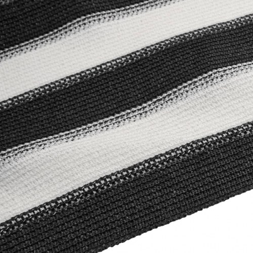 Afskærmningsnet 2 × 10 m - 195 g/m² HDPE, antracitgrå/hvid