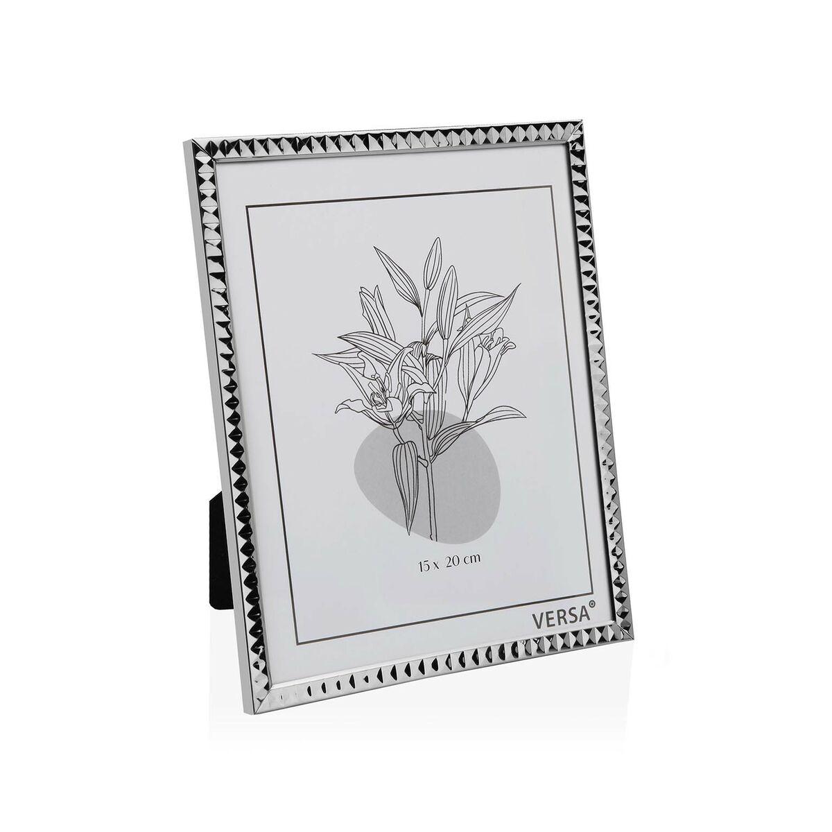 Fotoramme Versa Sølvfarvet Metal Minimalistisk 1 X 205 X 155 Cm