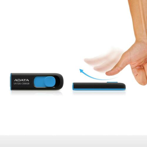 USB-stik Adata DashDrive UV128 32GB Blå Sort Sort/Blå 32 GB