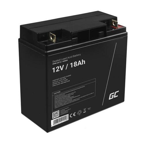 Batteri til System til Uafbrydelig Strømforsyning Green Cell AGM09 18000 mAh 12 V