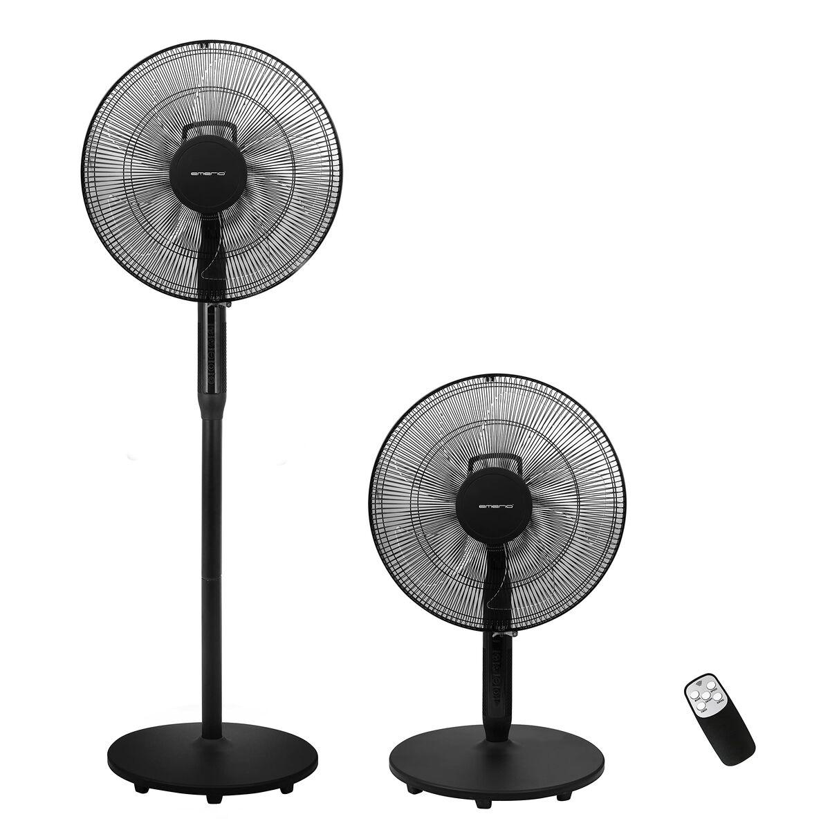 Fritstående ventilator Emerio FN126821 Sort