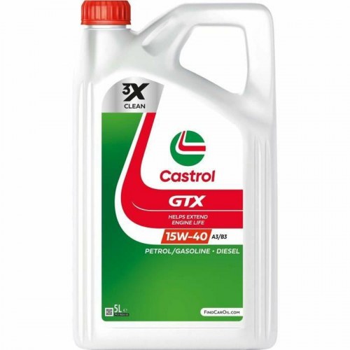 Motorolie 15W-40 Castrol GTX - 5 l