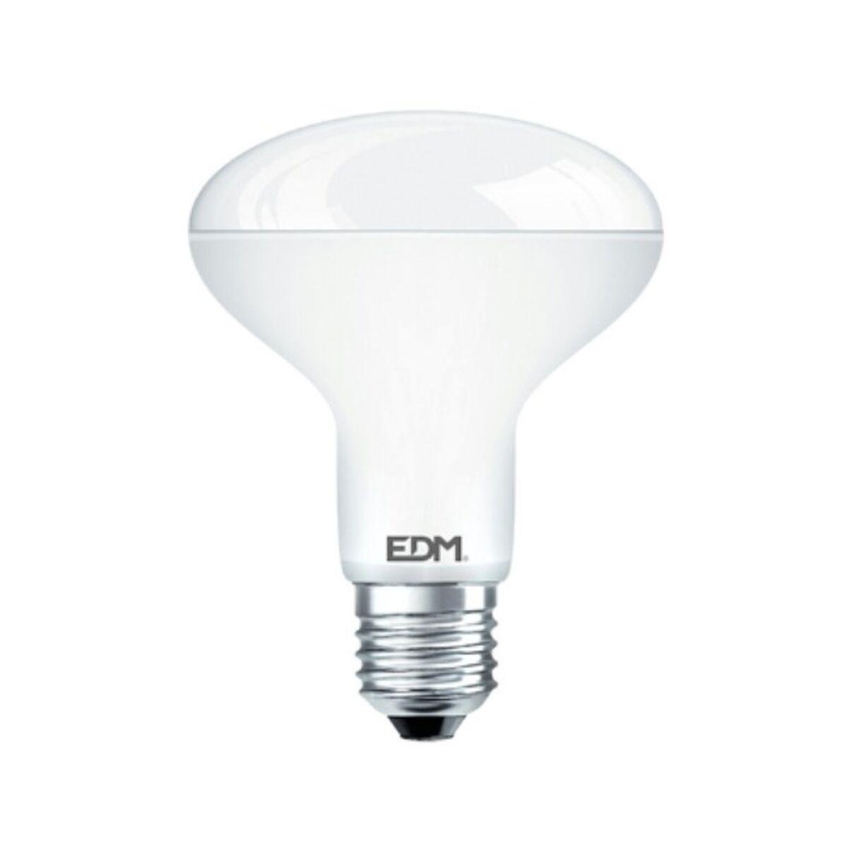 Led Lampe Edm Reflektor F 10 W E27 810 Lm Ø 7 9 X 11 Cm 6400 K