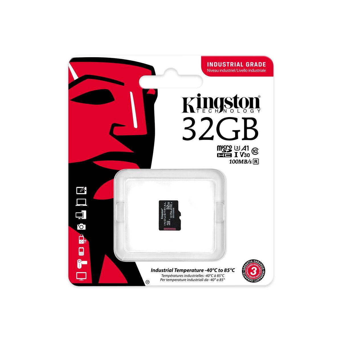 Mikro Sd Hukommelseskort Med Adapter Kingston Sdcit2/32gbsp 32 Gb
