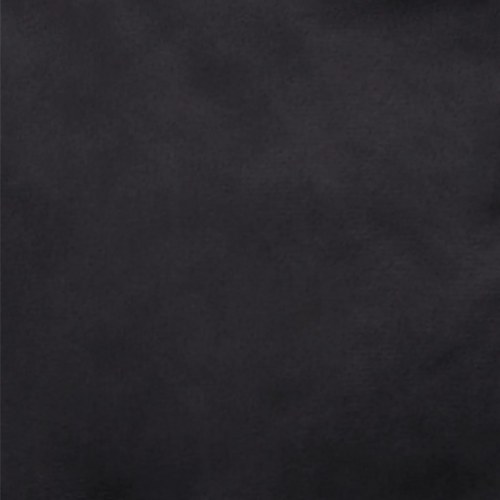 Hundekurv 79×70×19 cm - sort plys og kunstlæder