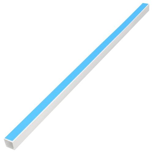 Selvklæbende kabelkanal 15x10 mm 10 m PVC