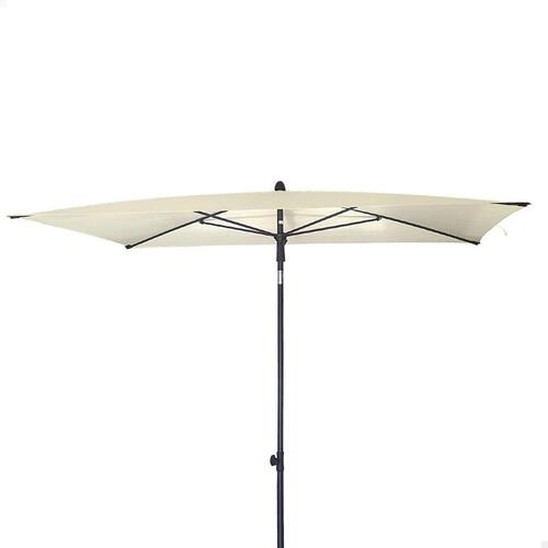 Parasol Aktive Flødefarvet Stål 200 x 230 x 125 cm