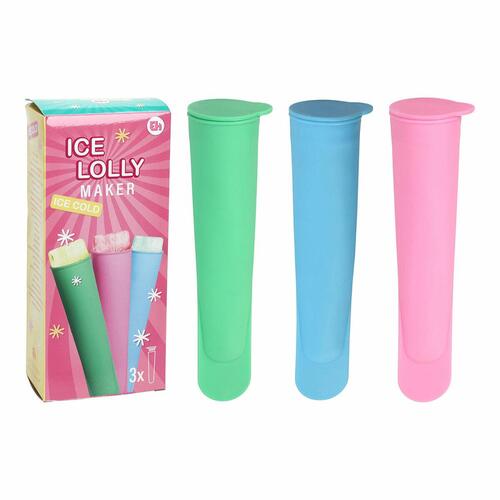 Is forme Excellent Houseware 4,2 x 4,2 x 19,5 cm (3 enheder)