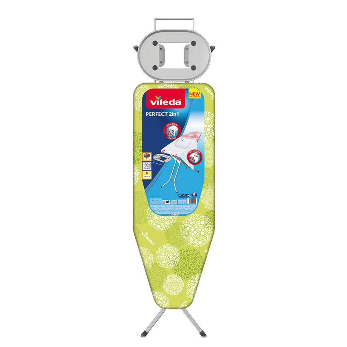 Strygebræt Vileda Perfect 161266 122 X 44 Cm Grøn Metal Plastik 2 I 1