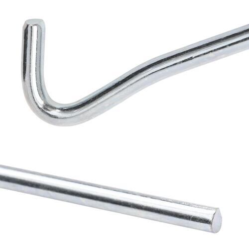 Teltpløkker 25 stk. 23 cm Ø7 mm galvaniseret stål