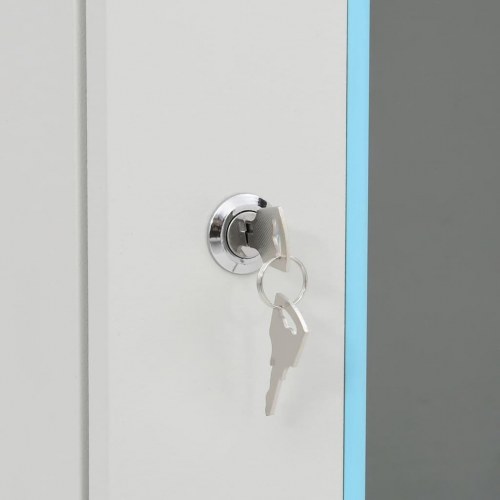 Væghængt netværksskab 53x40x21 cm 4U IP20 19"