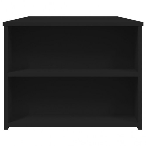 Sofabord i konstrueret træ - 102 × 55 × 42 cm, sort