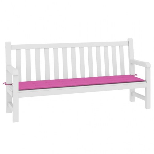 Hynde til havebænk 200 × 50 × 4 cm - oxfordstof, pink