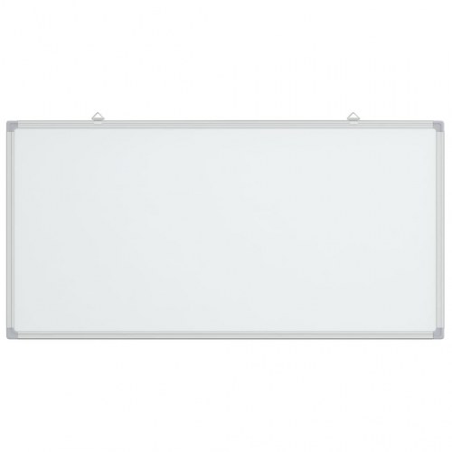 Magnetisk whiteboard 100x50x1,7 cm aluminium
