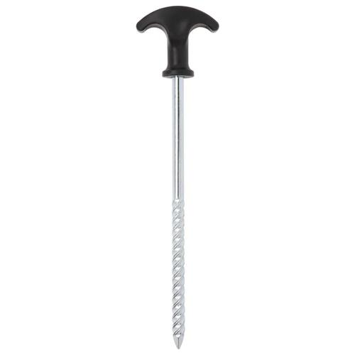 Teltpløkker 24 stk. 20 cm Ø7 mm galvaniseret stål